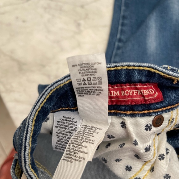 Lucky brand woman’s boyfriend jean - Picture 5 of 6